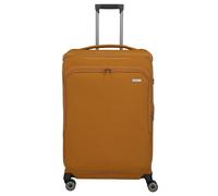 Travelite Priima 4 ruedas Carrito L 79 cm con pliegue de expansión marrón