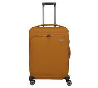 Travelite Priima 4 ruedas Carro de la cabina M 68 cm con pliegue de expansión marrón