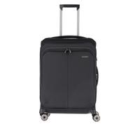 Travelite Priima 4 ruedas Trolley 68 cm Con asa expansible negro
