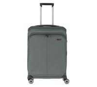 Travelite Priima 4 ruedas Trolley 68 cm Con asa expansible verde