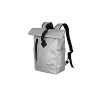 Travelite Rolltop Basic - Mochila impermeable para bicicleta, con cierre enrollable y reflectores, 48 cm, 19 litros, plata, Rucksack 48 cm, Mochila impermeable con cierre enrollable