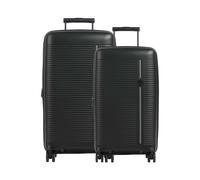 Travelite Roomer Juego de hombretas (4 ruedas) negro, Polypropylen, 43 x 78 x 35cm