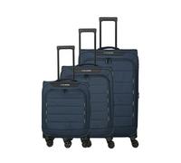 Travelite Skaii 4 ruedas Juego de maletas 3 piezas Con asa expansible azul