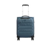 Maleta giratoria Travelite Skaii de nailon con 4 ruedas azul