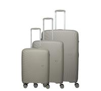 Travelite Tamaris Voyage - Carcasa rígida, arena, Koffer Set L/M erw./S, Clásico