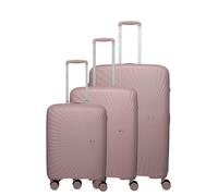 Travelite Tamaris Voyage - Carcasa rígida, puderrosa, Koffer Set L/M erw./S, Clásico