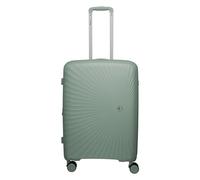 Travelite Tamaris x Travelite Voyaage 4 ruedas Carrito M 76 cm con pliegue de expansión verde