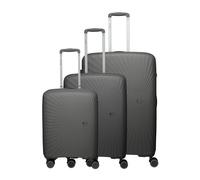 Travelite Tamaris Voyage - Carcasa rígida, antracita, Koffer Set L/M erw./S, Clásico