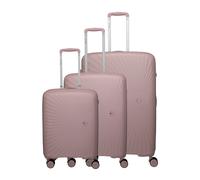 Travelite Tamaris Voyage - Carcasa rígida, puderrosa, Koffer Set L/M erw./S, Clásico