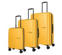 Travelite Trient 4 ruedas Juego de maletas 3 piezas amarillo
