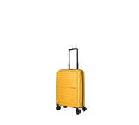 Travelite Trient - Maleta pequeña de 4 Ruedas (36 L, 55 cm), Amarillo, Handgepäck 55 cm, Maleta rígida con 4 Ruedas