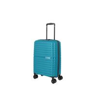 Travelite Trient - Maleta pequeña de 4 Ruedas (36 L, 55 cm), petróleo, Handgepäck 55 cm, Maleta rígida con 4 Ruedas