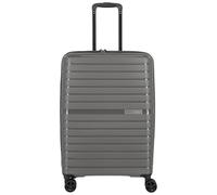 Travelite TRIENT - Maleta rígida de 4 Ruedas (67 L, 66 cm, con candado de combinación TSA), Gris, 66 cm, Carro rígido con 4 Ruedas