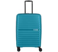 Travelite TRIENT - Maleta rígida de 4 Ruedas (67 L, 66 cm, con candado de combinación TSA), petróleo, 66 cm, Carro rígido con 4 Ruedas