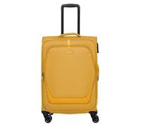 Travelite Umbria 4 ruedas Carrito M 67 cm con pliegue de expansión amarillo