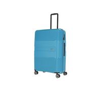 travelite valigia rigida a 4 ruote misura L con chiusura TSA, serie di bagagli WAAL: Valigia da viaggio robusta con fodera riciclata, 76 cm, 98 litri