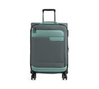 Travelite Viia Maleta con 4 ruedas verde, polyester, 44 x 67 x 29cm