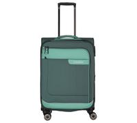 Travelite Maleta Serie VIIA M 67 cm – 4 ruedas, material reciclado, protección en bordes, 70-80 L