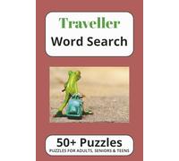 Traveller Word Search Puzzle Book: Word Searches with Easy to Read Print about tourist, World tour, nomadic life and more | 6x9 inches, 110 pages | 50+ Puzzles, Gift for Vacations and Holiday times