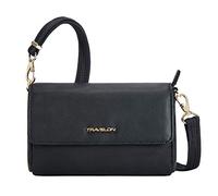 Travelon Addison - Bolso bandolera convertible antirrobo unisex, Black, Talla única