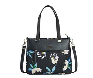 Travelon Anti-Theft Addison Tote Bag, Bolso Unisex Adulto, Floral Medianoche, Talla única