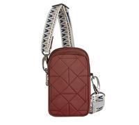 Travelon Anti-Theft Boho 2 Compartment Phone Crossbody, Bandolera Unisex Adulto, Paprika, Talla única
