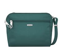 Travelon Anti-Theft Classic Convertible Crossbody & Waist Pack, Bolsa Cruzada Unisex Adulto, Verde Oscuro, Talla única