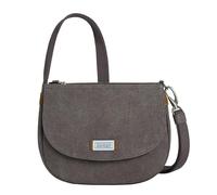 Travelon Anti-Theft Heritage Saddle Crossbody, Bandolera Unisex Adulto, Gris