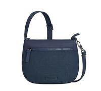 Travelon Anti-Theft Metro Saddle Crossbody, Bandolera Unisex Adulto, Azul Marino Jaspeado, Talla única