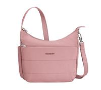 Travelon Anti-Theft Roam Medium Crossbody, Bandolera Unisex Adulto, Rosa Desierto, 8" H(Center) x 9.75" H(Wing) x 11W x 3" D