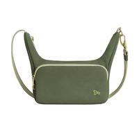 Travelon Anti-Theft The Voyages East/West Crossbody, Bandolera Unisex Adulto, Olive, 9.75" W x 6" H (Center) x 10" H (Wing) x 4.75" D