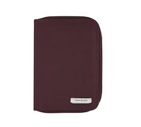 Travelon - Cartera con Cremallera para Pasaporte con Bloqueo RFID, Dark Bordeaux, 4.5 x 0.75 x 6