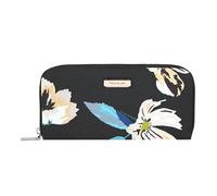 Travelon Cartera con Cremallera única con Bloqueo RFID, Floral Medianoche, 7.75 Pulgadas de Ancho x 4 Pulgadas de Alto x 0.75 Pulgadas de Profundidad, Cartera con Cremallera única con Bloqueo RFID