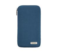 Travelon Cartera Familiar con Cremallera para Pasaporte con Bloqueo RFID, océano, Talla única, Cartera de Pasaporte Familiar con Bloqueo RFID
