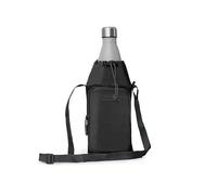Travelon Insulated Water Bottle Tote, Bandolera Unisex Adulto, Black