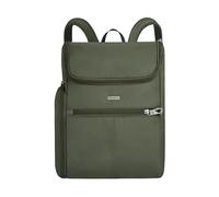 Travelon Mochila convertible pequeña antirrobo clásica, talla única, Verde, Talla única, Mochila convertible pequeña antirrobo clásica