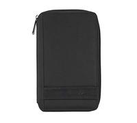 Travelon Safe ID - Funda para Pasaporte múltiple, Black, 7.75 x 5 x .75, Travelon Soporte multipasaporte con Bloqueo RFID