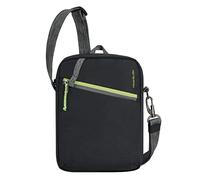 Travelon Unisex Adulto Greenlander Anti-Theft Small Crossbody, negro azabache, 7.5 pulgadas de ancho x 10.5 pulgadas de alto x 2.7 pulgadas de profundidad