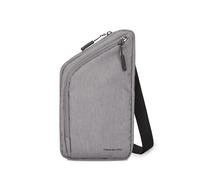 Travelon: World Travel Essentials - Bolso cruzado delgado, Brezo gris, Talla única