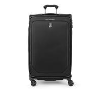 Travelpro Crew Classic Softside - Equipaje expandible con Ruedas giratorias, Black, Checked Large, Crew Classic Softside - Equipaje expandible con Ruedas giratorias