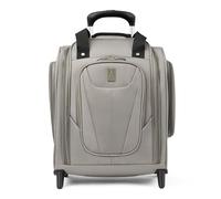 Travelpro Maxlite 5 Equipaje de Mano Bajo el Asiento con 2 Ruedas y Funda para Laptop - Maleta Blanda Ligera con Bolsa Impermeable Removible y Colgante - Equipaje con Ruedas Champán - 39x34x21 cm