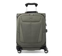 Travelpro Maxlite 5 Softside Equipaje de Mano Expandible con 4 Ruedas Giratorias, Maleta Liviana, Hombres y Mujeres, Internacional, Verde Pizarra, Equipaje de Mano,49x39x20 cm