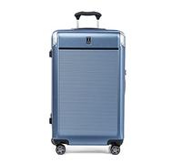 Travelpro Platinum Elite Hardside Expandable Checked Luggage, 8 Wheel Spinner, TSA Lock, Hard Shell Polycarbonate Suitcase, Dark Sky Blue, Checked Large 28-Inch