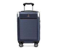 Travelpro Platinum Elite Equipaje de Mano rígido expandible, 8 Ruedas giratorias, candado TSA, Maleta rígida de policarbonato, Azul Marino, Equipaje de Mano Compacto, 55x35x23 cm