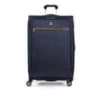 Travelpro Platinum Elite Equipaje a Cuadros Ampliable, Maleta Grande con Ruedas giratorias de 8 Ruedas, Cerradura TSA, Hombres y Mujeres, Azul Marino, Cuadros Grandes de 29 Pulgadas, 82x54x34 cm
