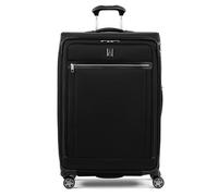 Travelpro Platinum Elite Softside Equipaje de Cuadros Ampliable, Maleta Grande con Ruedas de 8 Ruedas, Cierre TSA, Hombre y Mujer, Negro Sombra, Cuadros Grande,83x54x34 cm