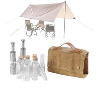 TravelspiceHolder - 12 piezas Camp Kitchen Organizer, Simple to Carry