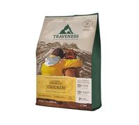 TRAVENESS NATURAL NUTRITION FOR DAILY ADVENTURES - Pienso Para Perros Sin Cereales | 65% Pollo Fresco | Con DHA, Omega 3 y 6 | Hipoalergénico | Sin Colorantes Ni Conservantes, 12 kg