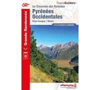 Traversée des Pyrénées. Pyrénées Occidentales: Pays basque - Béarn: 1086 (Grande Randonnée)