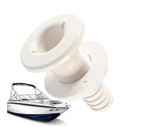 Traversées De Coque Pour Bateaux - Raccord Plomberie Pour Yachts | Drain Pont Droit Pour Bateaux, Kayaks et Yachts, Équipement Pièce De Plomberie Outil Entretien Remplacement Réparation Composa